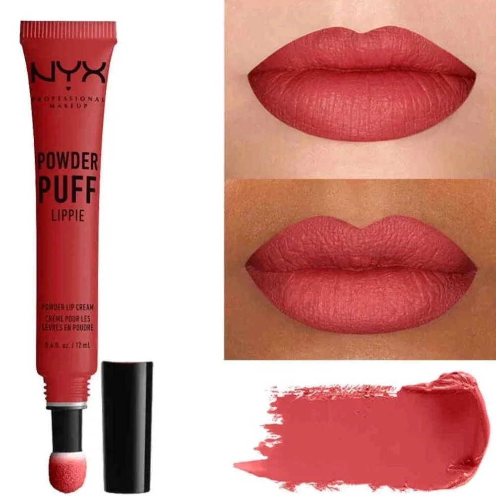 💎 NYX Powder Puff Lippie Powder Lip Cream in Color Puppy Love Full-Size New